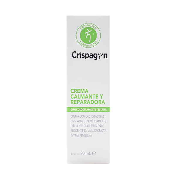Crispagyn Crema Emoliente y Reparadora 30 ml Cuidado Zona Urogenital
