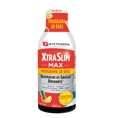 XtraSlim Max 500 ml Sabor Piña Complemento Alimenticio Drenante