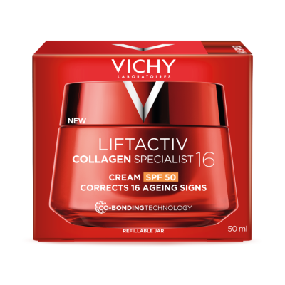 Vichy Liftactiv Collagen Specialist 16 SPF50 Crema Antiedad Recargable 50 ml