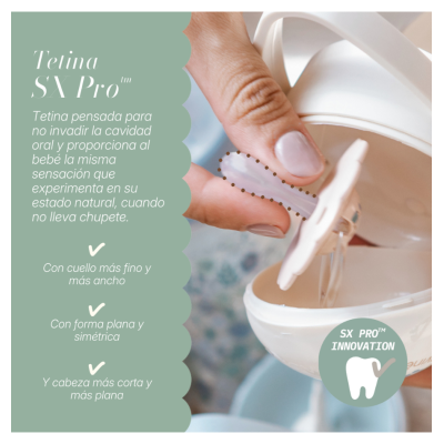 Suavinex Chupete Butterfly Wonder Premium 4–18 Meses Silicona SX Pro