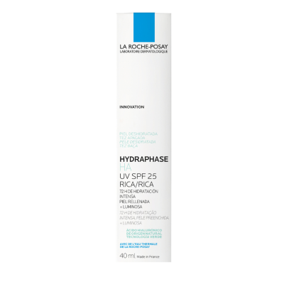 Hydraphase HA UV SPF 25 Rica La Roche-Posay Crema Hidratante Piel Sensible