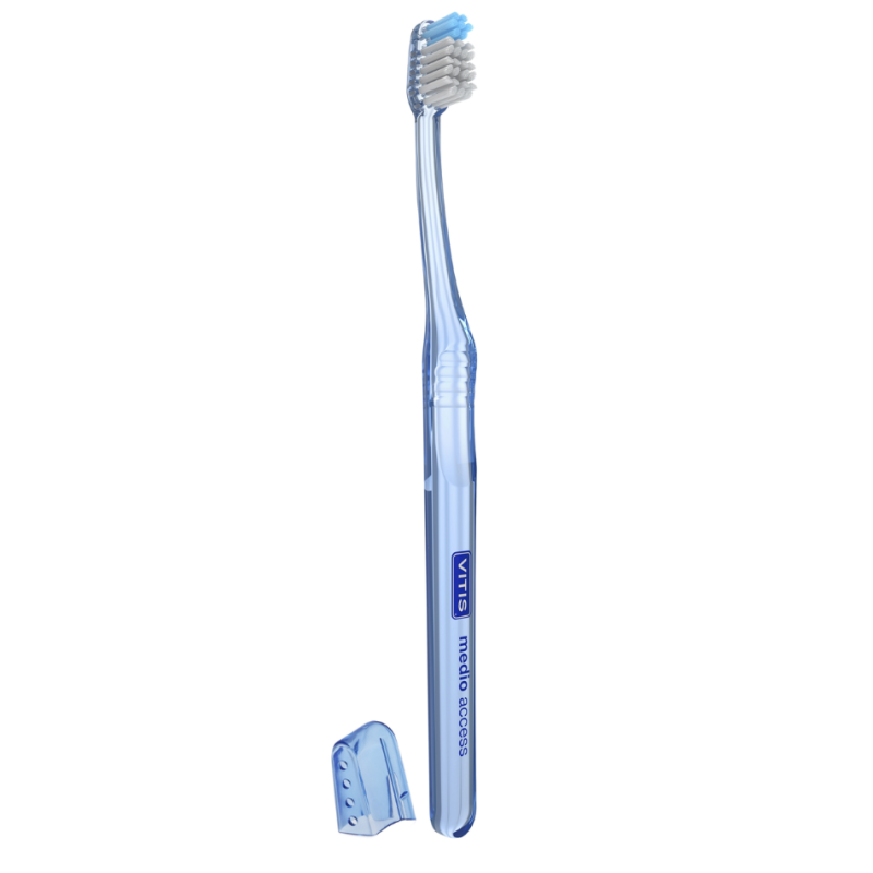 Vitis Cepillo Dental Medio Access Adulto Cabezal Pequeño