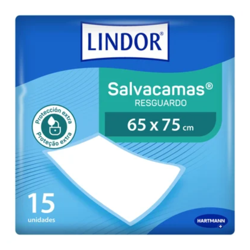 Lindor Ausonia Salvacamas 65x75 cm 6x15 Unidades Empapadores