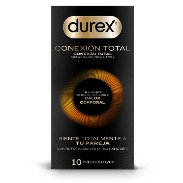 Durex Conexión Total 10 Preservativos Sin Látex Ultrafino