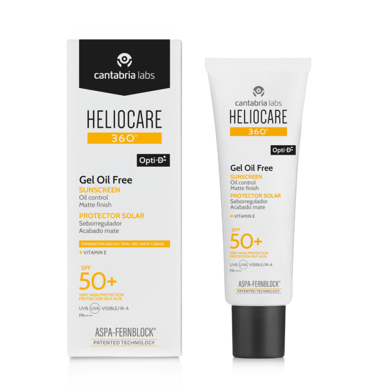 Heliocare 360 Gel Oil Free SPF50 50 ml Protector Solar Piel Grasa