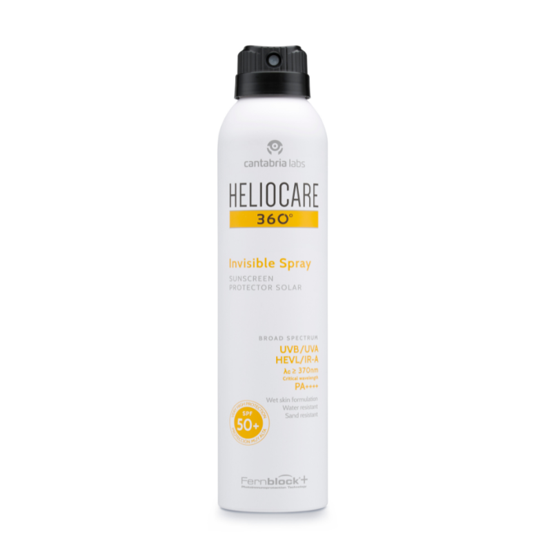 Heliocare 360 Invisible Spray SPF50+ 200 ml Protector Solar Corporal