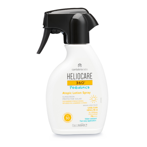 Heliocare 360 Pediatrics Atopic Lotion Spray SPF50+ 250 ml Protector Solar
