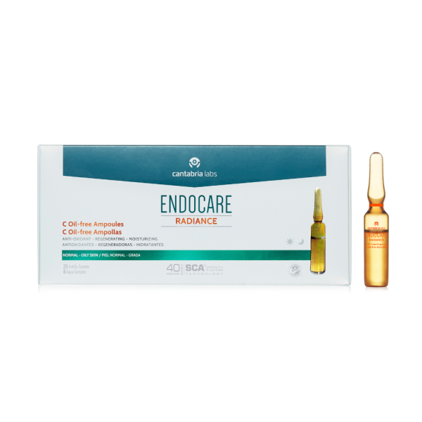 Endocare Radiance C Oil-Free Ampollas Antioxidantes Iluminadoras 30 x 2 ml