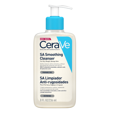 CeraVe SA Limpiador Anti-Rugosidades Exfoliante Suavizante 236 ml
