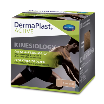 Cinta Kinesiológica Dermaplast Active Beige 5 m x 5 cm