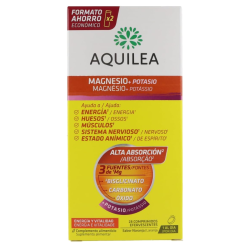 Aquilea Magnesio + Potasio 28 Comprimidos Efervescentes Energía y Músculo