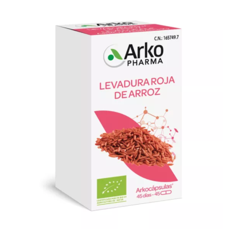 Arkocápsulas Levadura Roja de Arroz BIO 45 Cápsulas Control Colesterol