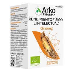 Arkocápsulas Ginseng BIO 84 Cápsulas Energía y Rendimiento
