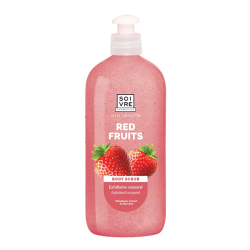 Soivre Gel de Baño Exfoliante Fresa 500 ml Antioxidante Corporal