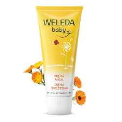 Weleda Crema Pañal Caléndula 75 ml Protección y Cuidado Zona del Pañal