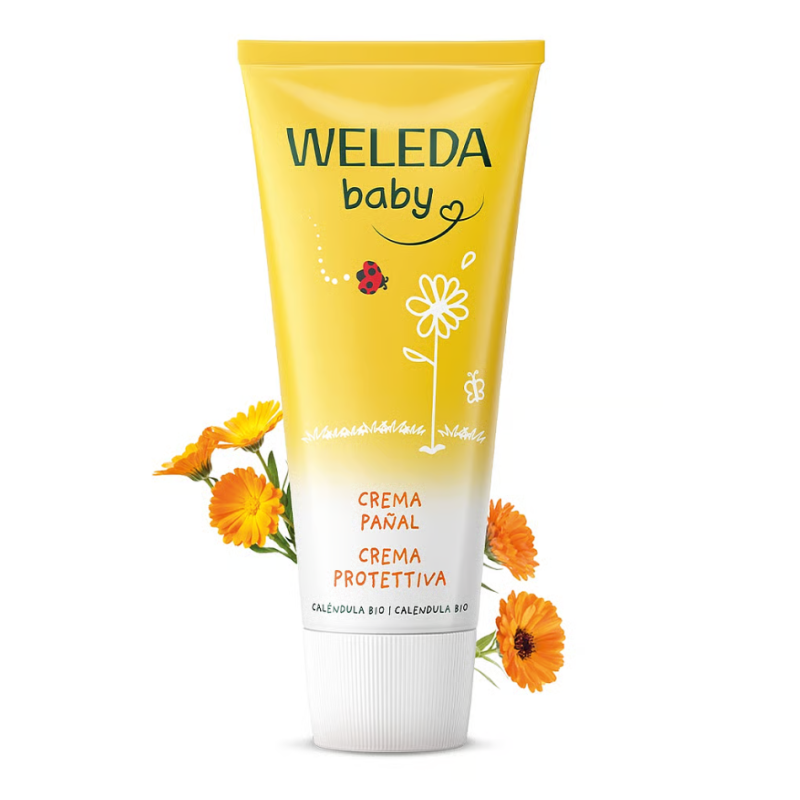 Weleda Crema Pañal Caléndula 75 ml Protección y Cuidado Zona del Pañal
