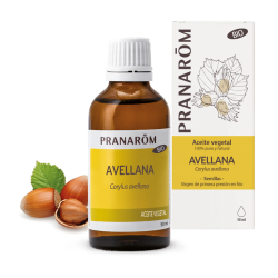 Pranarom Aceite Vegetal Avellana Bio 50 ml Uso Cosmético y Oral