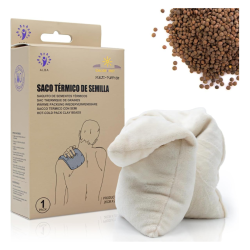Saco Térmico Microondas Alba Perlas de Arcilla 20x20 cm Calor y Frío