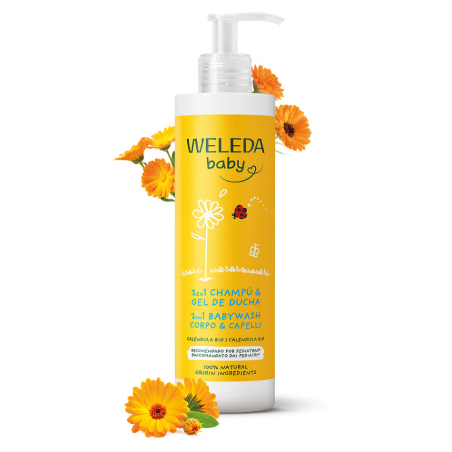 Weleda Baby Champú y Gel de Ducha Caléndula 400 ml