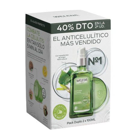 Weleda Aceite Anticelulítico Abedul Duplo 2 x 100 ml