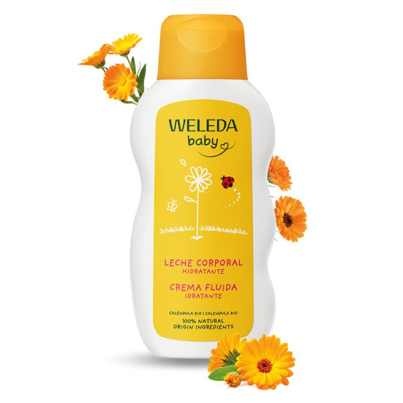 Weleda Leche Corporal Caléndula Bebé 200 ml
