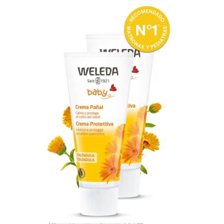 Weleda Baby Crema Pañal Caléndula Duplo 2 x 75 ml