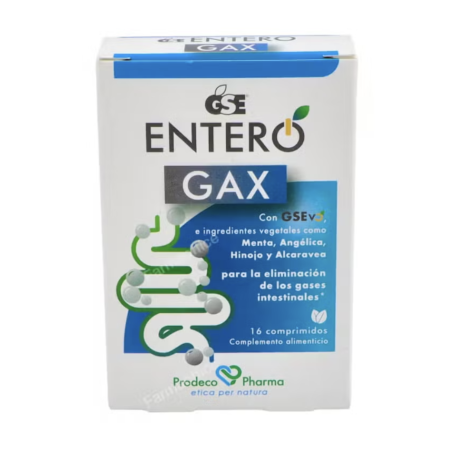GSE Entero Gax Rapid 12 Comprimidos Gases Digestión