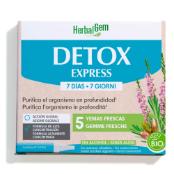 Herbalgem Detox Express Bio 7 Viales Complemento Alimenticio