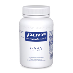 Pure Encapsulations GABA 60 Cápsulas Vegetales