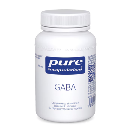 Pure Encapsulations GABA 60 Cápsulas Vegetales
