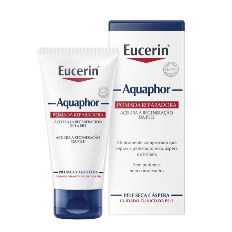 Eucerin Aquaphor Pomada Reparadora 45 Ml Cuidado Intensivo de la Piel