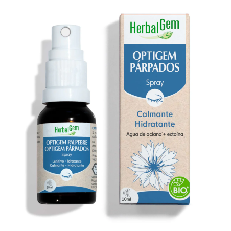 Herbalgem Optigem Párpados Spray Bio 10 Ml Cuidado Ocular