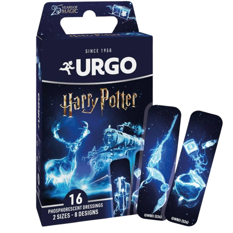 Urgo Apósitos Fosforescentes Harry Potter 16 Unidades