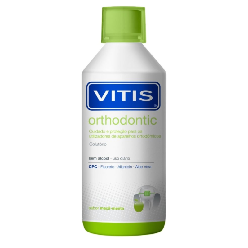 Vitis Orthodontic Colutorio 500 Ml | Colutorio para Ortodoncia