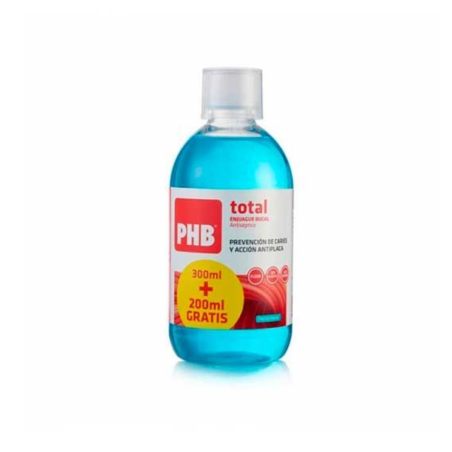 PHB Total Enjuague Bucal 300 Ml + 200 Ml | Colutorio Uso