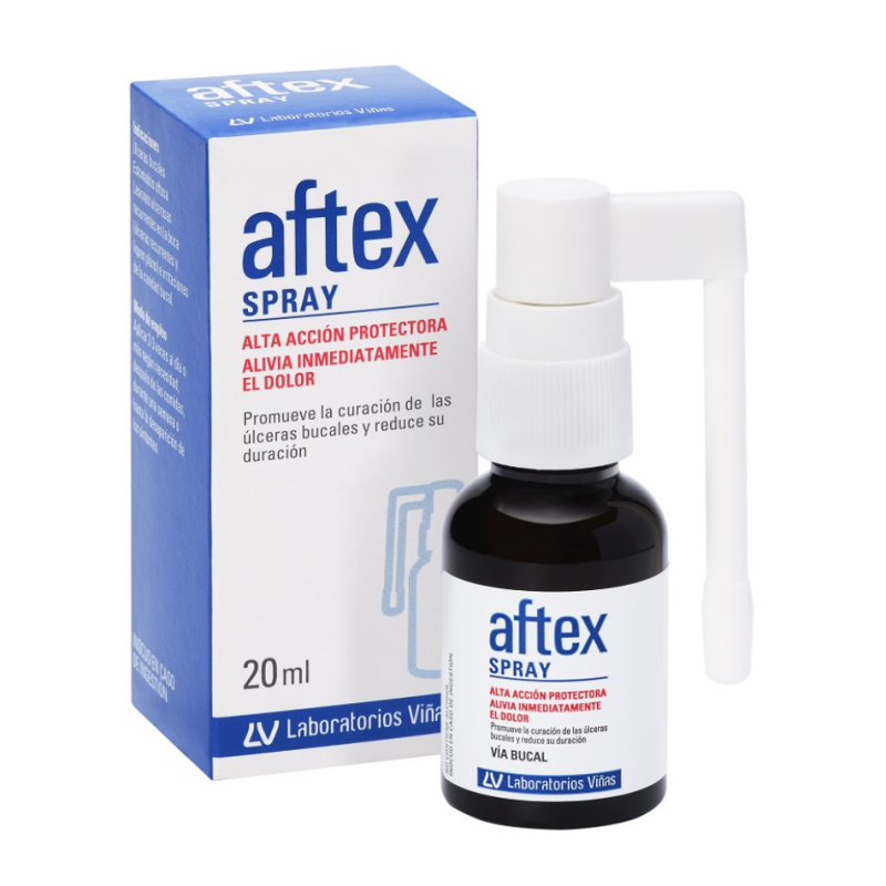 Aftex Spray 20 Ml | Spray para Aftas y Úlceras Bucales