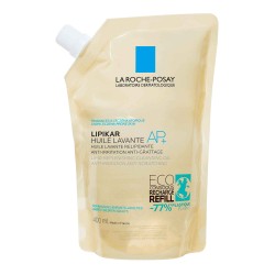 La Roche-Posay Lipikar Huile Lavante AP+ Refill 400 ml – Aceite limpiador relipidizante piel muy seca