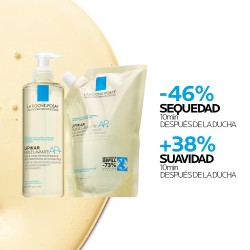 La Roche-Posay Lipikar Huile Lavante AP+ Refill 400 ml – Aceite limpiador relipidizante piel muy seca