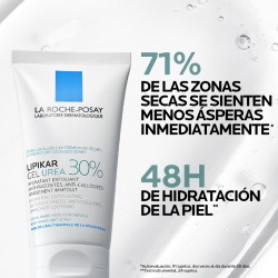 La Roche-Posay Lipikar Gel Urea 30% 50 ml – Exfoliante corporal intensivo