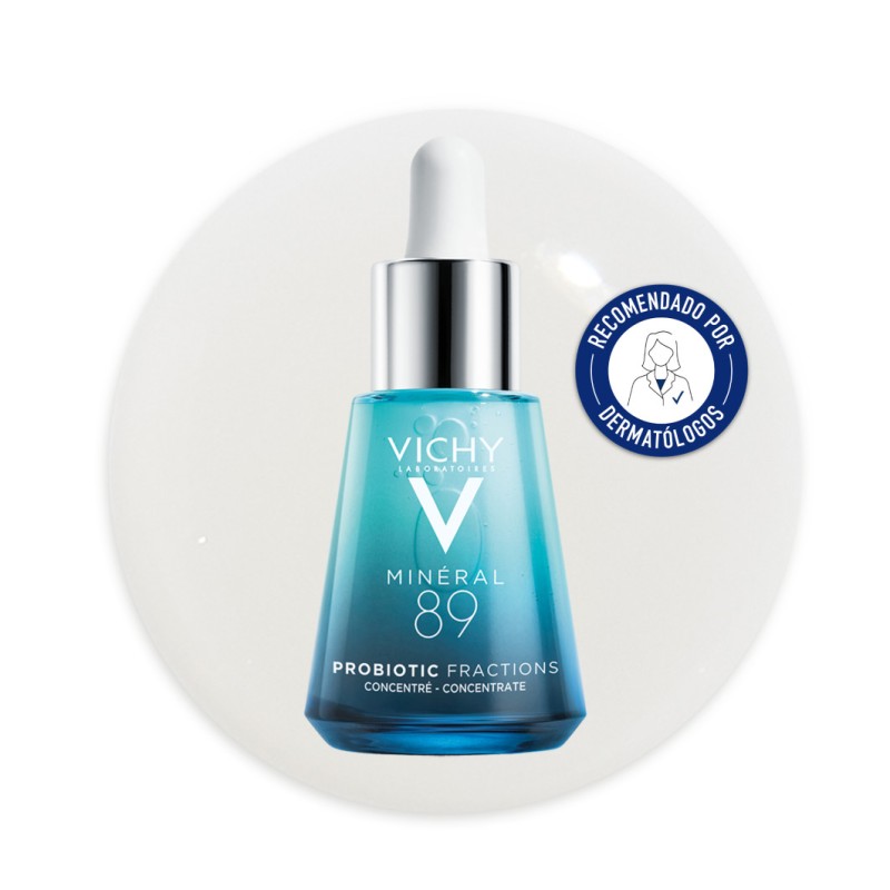 Vichy Minéral 89 Probiotic Fractions 30 ml – Sérum reparador y fortalecedor de la piel