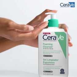 Cerave Gel Limpiador Espumoso 473 ml Piel Normal a Grasa