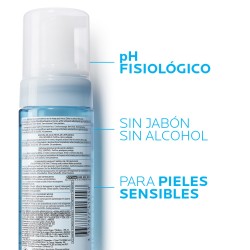 Agua Mousse Fisiológica Piel Sensible La Roche-Posay 150 Ml