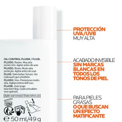 Anthelios Oil Control Fluid UVMune 400 SPF 50+ Con Color 50 Ml