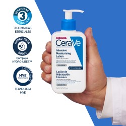 CeraVe Loción Hidratante Intensiva 473 ml | Piel Seca y