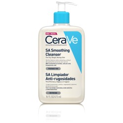 CeraVe SA Limpiador Anti-rugosidades 473 ml | Exfolia y