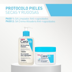 CeraVe SA Limpiador Anti-Rugosidades Exfoliante Suavizante 236 ml