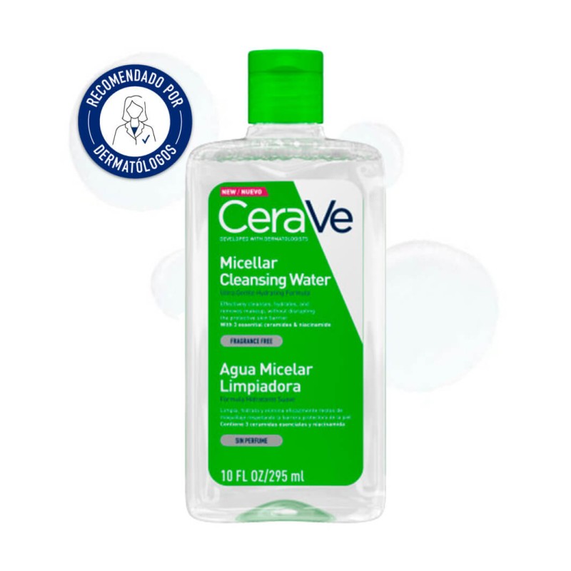 Agua Micelar Limpiadora CeraVe 1 Envase 295 ml