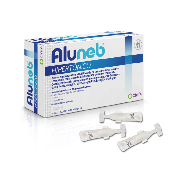 Aluneb Hipertónico 20 Viales 5 Ml | Solución Hipertónica