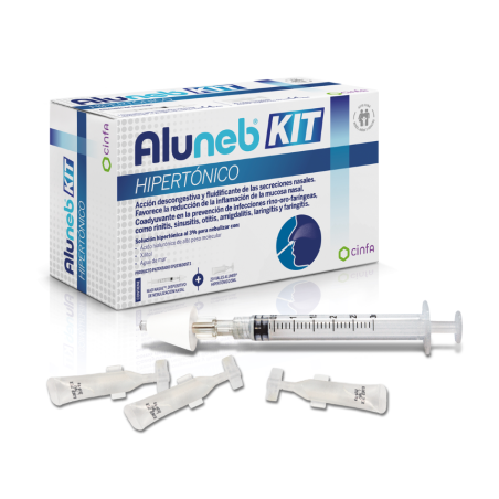Aluneb Hipertónico Kit 20 Viales 5 Ml + Dispositivo