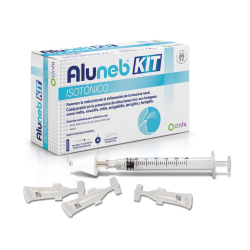 Aluneb Isotónico Kit 15 Viales 4 Ml + Dispositivo | Nebulización Nasal Cinfa